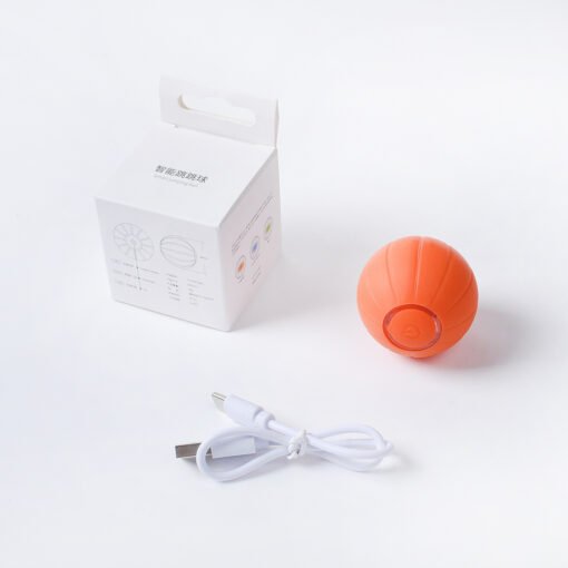 Smart Bouncing Rolling Silicone Ball Toy Funny Cat Bite - Image 3