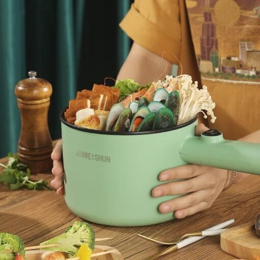 Mini Hot Pot Household Portable Kitchen Appliance Multi Function Non Stick Electric Pot Kitchen Gadgets - 图片 10
