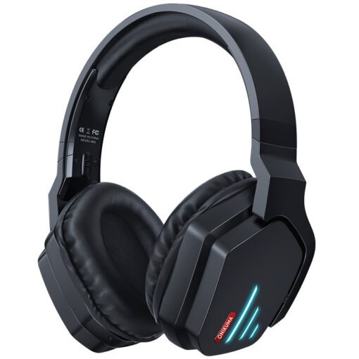 Head-mounted Noise Reduction Stereo Game Bass Wireless Luminous Headphones - Imagen 6
