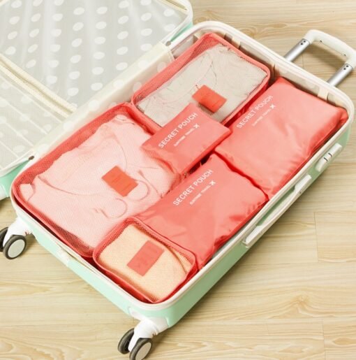 Durable Waterproof Nylon Packing Cube Travel Organizer Bag - Image 9
