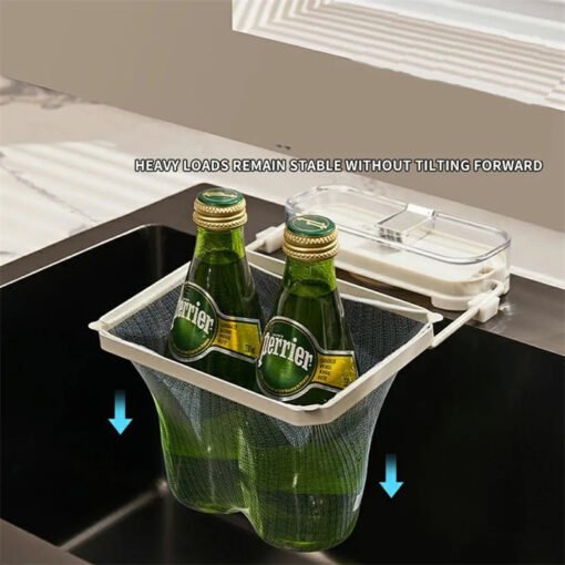 Kitchen Sink Filter Rack Suction Cup Disposable Leftover Leftovers Filter Pocket Kitchen Garbage Drain Rack Sink Strainer Kitchen Gadgets - immagine 5
