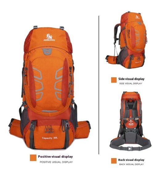 Outdoor Mountaineering Bag Backpack Super Light And Large Capacity - immagine 3