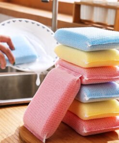 Kitchen Supplies Sponge Dishwashing Brush