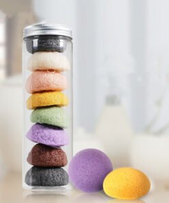 Environmentally Friendly Konjac Gum Plant Face Cleansing Puff