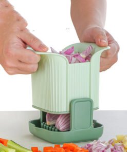 Multifunctional Vegetable Chopper French Fries Cutter Household Hand Pressure Onion Dicer Cucumber Potato Slicer Kitchen Tools