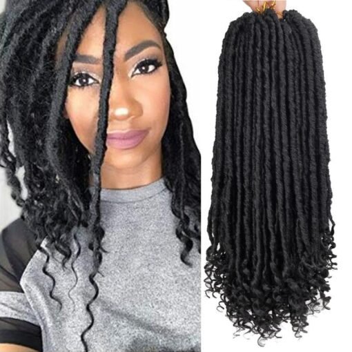 Chemical fiber braided hair extension - Image 3