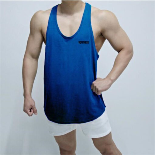 Sports Vest Men's Basketball Sleeveless T-shirt Summer Workout Loose Top Training Basketball Clothes Quick-drying Top - Bild 9