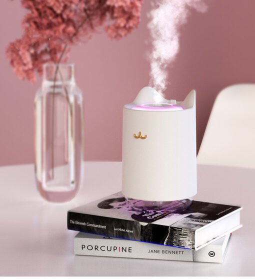 Mini USB Humidifier Night Light Bedroom Office Desktop - Image 4