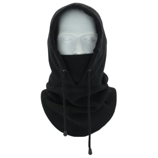 Outdoor Fleece Hat Mountain Bike Riding Windtight Hoods Motorcycle Mask - Image 3