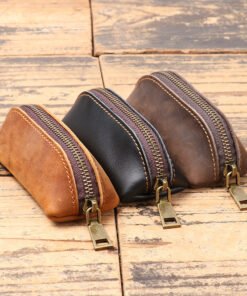 Men's Leather Multi-functional Clutch Coin Purse