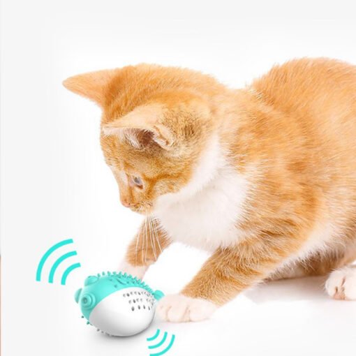 Mint Toys Grabing Toy For Chew Toys Pet Supplies Cat Teaser Toothbrush Clean Cat Fish Toys Silicone Toys Cat Toys Pet Chew Toys Pet Toys Kitten Toys Toy Cat Catnip - Larawan 9