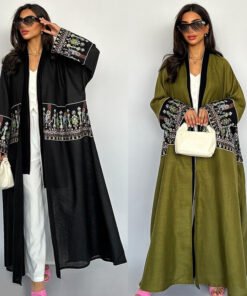 Women's Middle East Cardigan Embroidery Embroidery Robe