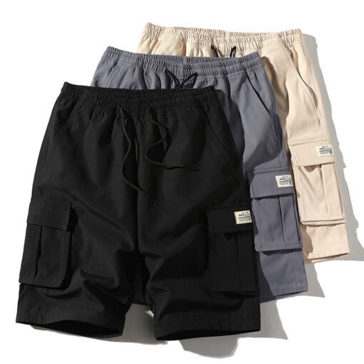 Workwear Shorts Men's Casual All-match Cropped Pants - 图片 6