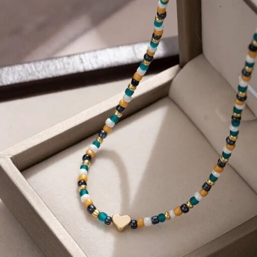 Women's Heart Pendant Necklace Handmade - Image 5