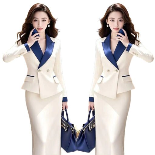 Autumn Wear High-grade Beautiful Women's Suits Coat Skirt - Image 3