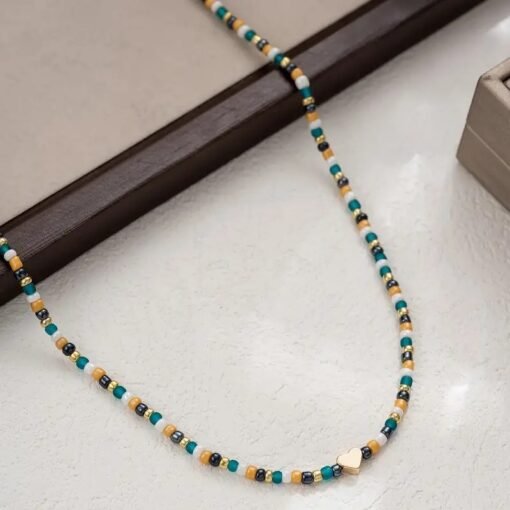 Women's Heart Pendant Necklace Handmade - Image 3