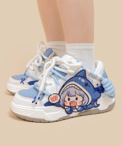 Shark Bread Shoes Women's Platform Sports And Leisure