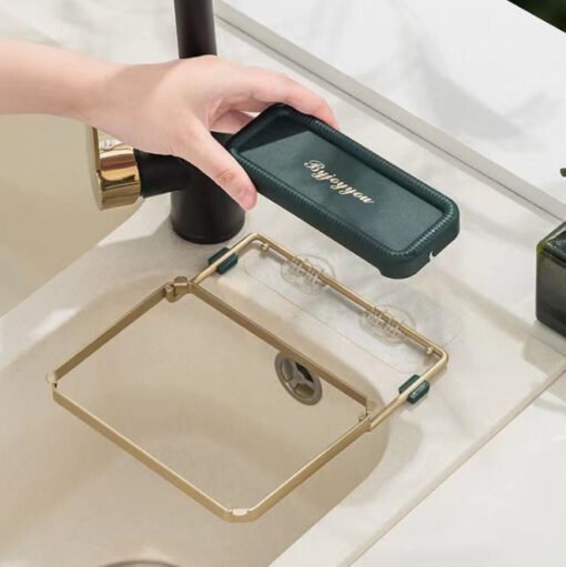 Kitchen Sink Filter Rack Suction Cup Disposable Leftover Leftovers Filter Pocket Kitchen Garbage Drain Rack Sink Strainer Kitchen Gadgets - immagine 3