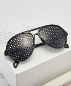 Sunglasses Pinhole Decoration Fashion Retro