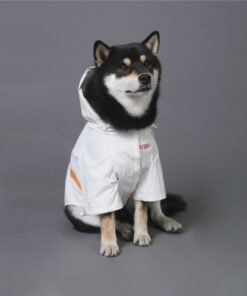 Tide Brand Windproof Rainproof Reflective Space Suit Pet Raincoat