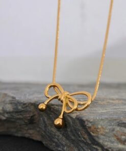 High Praise Bow Necklace For Women
