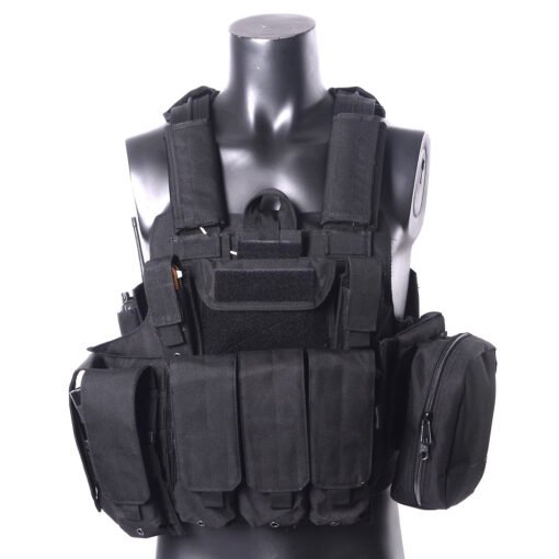 Multi Functional Camouflage Combat Vest 8-piece Military Camouflage Training Equipment - immagine 5