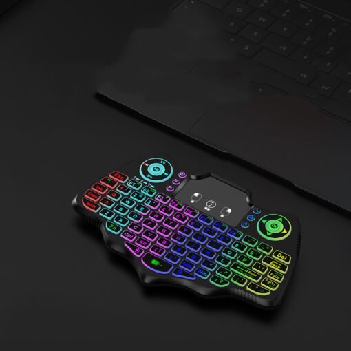 V18 Wireless Mini Flying Keyboard Mouse Remote Control - Larawan 2