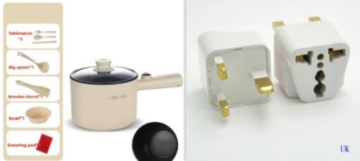 Mini Hot Pot Household Portable Kitchen Appliance Multi Function Non Stick Electric Pot Kitchen Gadgets - 图片 8