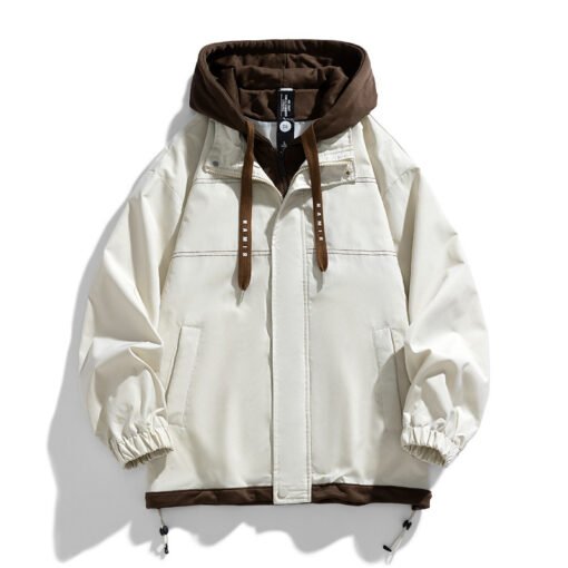 Men's Casual Popular Color Blocked High-end Baseball Uniform - Larawan 2