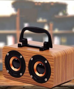 Wooden Wireless Bluetooth Speaker Portable Outdoor