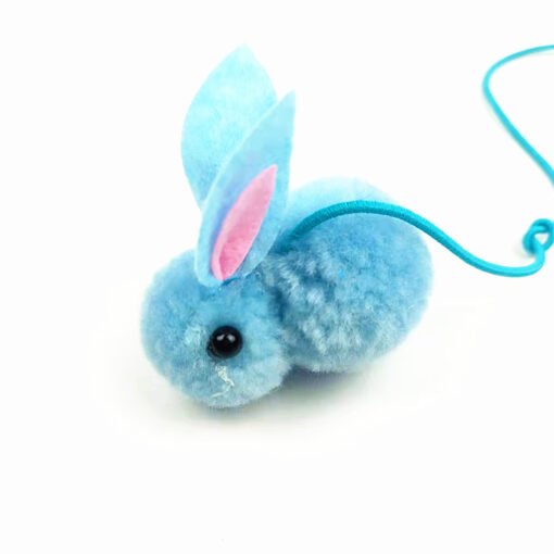 Elastic Bouncing Funny Cat Stick Clip Door Hanging Elastic Automatic Toy - immagine 6