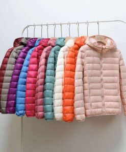 Lightweight Down Jacket Women's Plus-sized Plus Size Ultra-thin