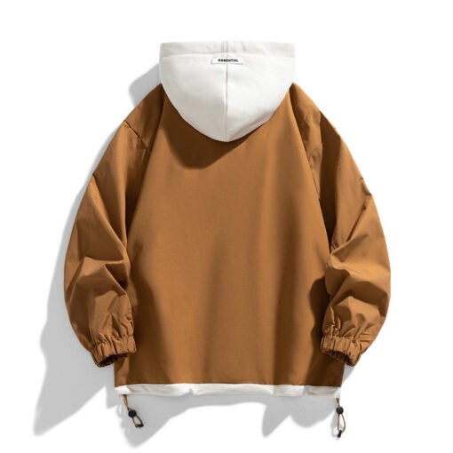 Men's Casual Popular Color Blocked High-end Baseball Uniform - Larawan 5