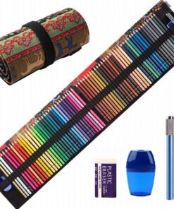 Oily Colored Pencil Round Brush Pot Color Lead Only For Art Painting Child Drawing