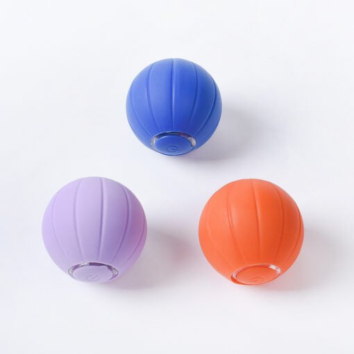 Smart Bouncing Rolling Silicone Ball Toy Funny Cat Bite - Image 2